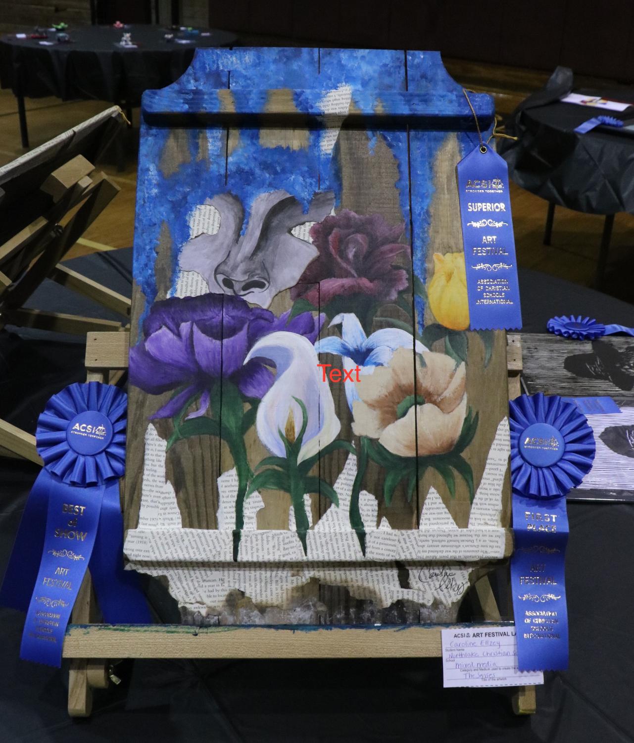 Caroline Ellzey, a Northlake junior, received the