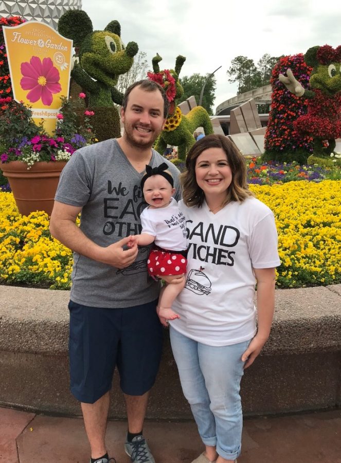 Brittany and Bryan Picou attend a family vacation to Disney with their new daughter. 