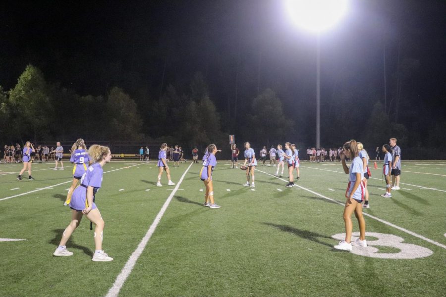 Juniors take home win in annual powderpuff game